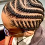 Men Cornrows (shampoo Extra)