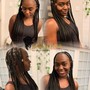 Med Knotless Boho Braids