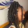 Natural Hair Box Braids