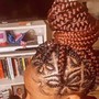 (Mid-Back) Large Goddess Braids