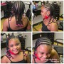 Add beads to cornrows