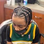 6-8 Stitch Cornrows