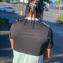 Half up ponytail with singles in back