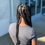 Large Knotless  Box Braids