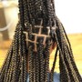 Medium Knotless Braids