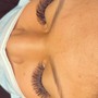 Brown lash extensions any style