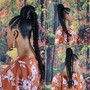 Sleek Ponytail (Track Hair)