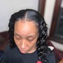 Sew In with leave out