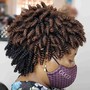 Comb Coils for short natural hair