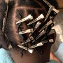 Flat Twists For Twist Out/Curls