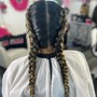 Two French Braids