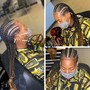 Large Knotless Braids