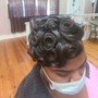 Updo wedding event etc.