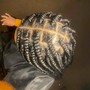 Medium Box Braids