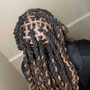 Knotless braids - mid back length (or shorter)