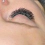 Brown lash extensions any style