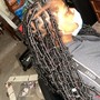 Cleaning of Box Braids