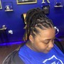 Loc color tips only  must add on Loc retwist service