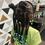 Small Knotless Braids