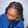 Bob length butterfly locs