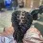 Starter Locs/ Half Head