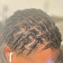 Half Cornrows/ Half Box Braids Medium