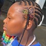 Little boys freestyle braids