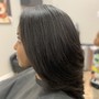 Short hair Double Process Color(tips only)