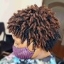 Detangling fee Natural hair after braids( short to medium )