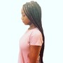 Box Braids On Natural Hair