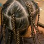 Medium Box Braids