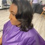 Sew-In with leave out