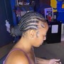 Cornrow Bun