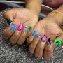 Encapsulated Nail Art x2