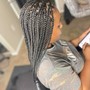 Medium box braids