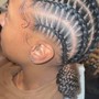 8 Straight Back Stitch Braids