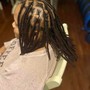 Knotless medium braids