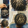 Retwist and Style- Shoulder Length to MID Back