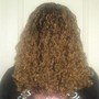 Lg./ Med. Kinky Twist w/added kinky hair