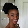 Lg./ Med. Kinky Twist w/added kinky hair