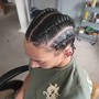 Cornrows natural hair