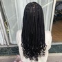 Medium Knotless Box Braids