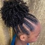 Large Feed In Ponytail