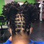 Cornrows(no hair added)