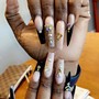 Nail Art-partial bling