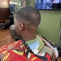 Bald fade, beard trim ,; razor line