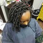 Box braids takedown