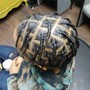 Box braids takedown