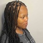 Starter Locs ( 2 strand) short hair