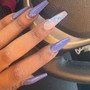 XL-XXL acrylic nails